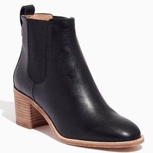 Madewell Frankie Chelsea Booties, BRAND NEW Black